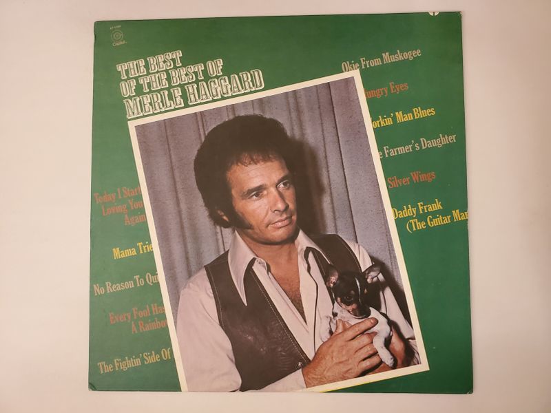 Merle Haggard The Best of the Best of Merle Haggard vinyl record